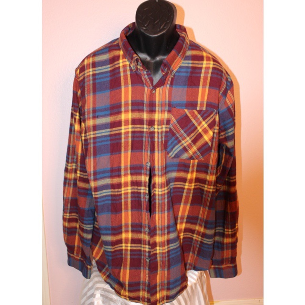 MAGELLAN MEN’S FLANNEL SHIRT- Size L